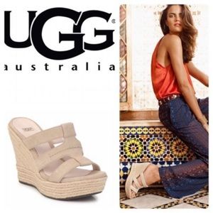 Ugg Wedge Sandals - Size 7